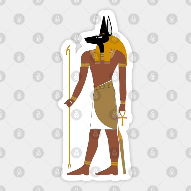 Golden Anubis Sticker by CRWPROD